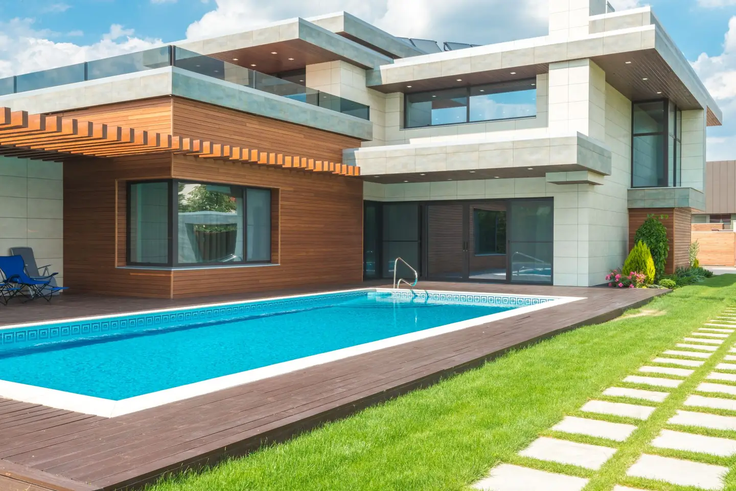 Swimming pool built in Crestwood, NSW